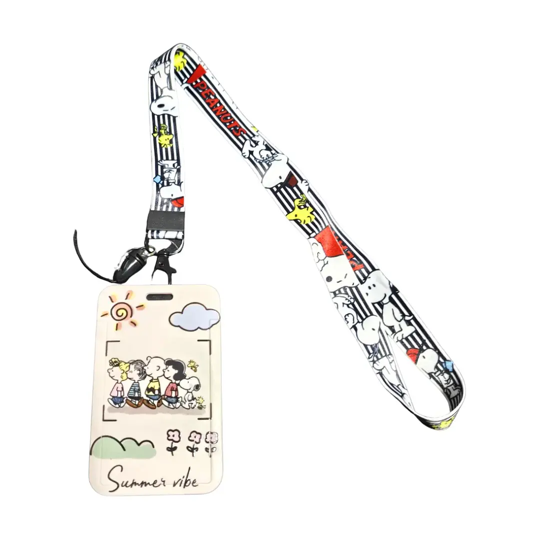 Portacredencial + Lanyard Snoopy 5