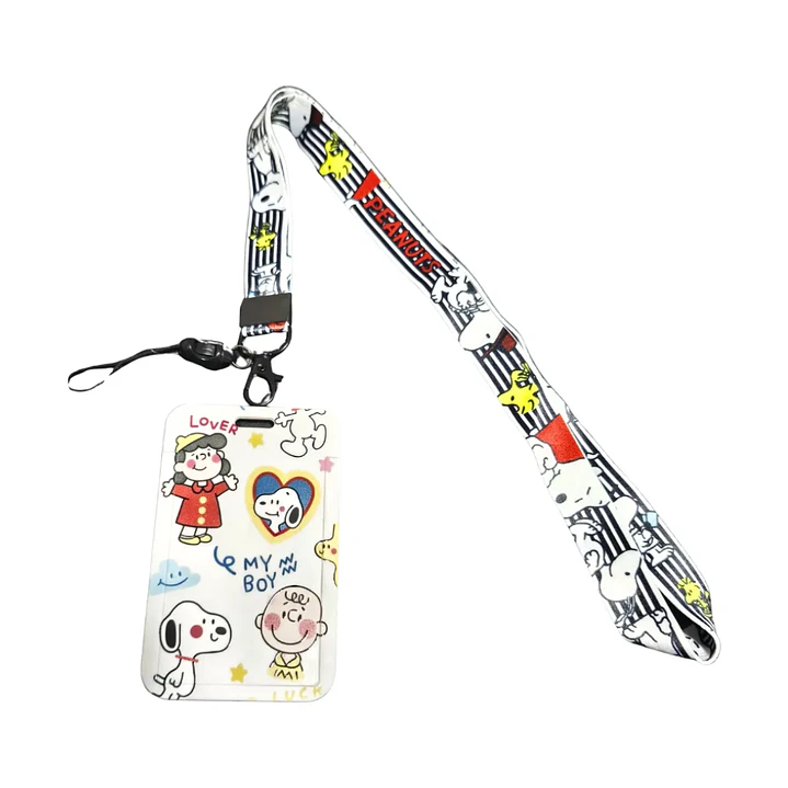 Portacredencial + Lanyard Snoopy 7