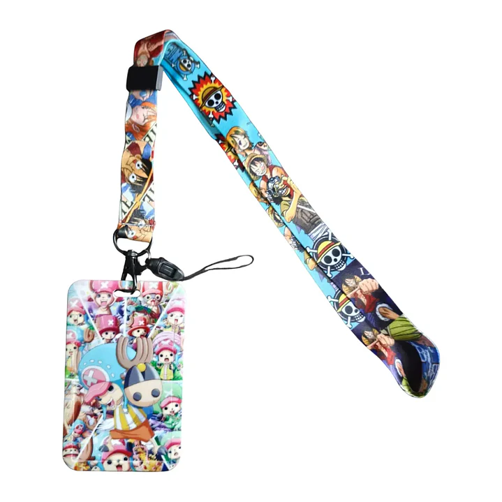 Portacredencial + Lanyard Tony Tony Chopper Personaje de One Piece Anime 3