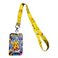 Portacredencial + Lanyard Pokemon Personaje Pikachu Anime - Miniatura 1