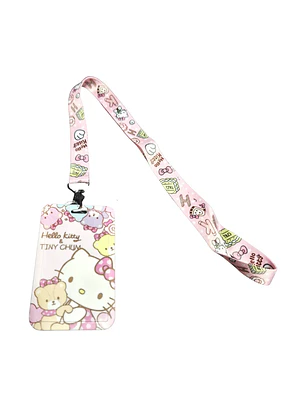 Portacredencial + Lanyard Hello Kitty Sanrio Kawaii