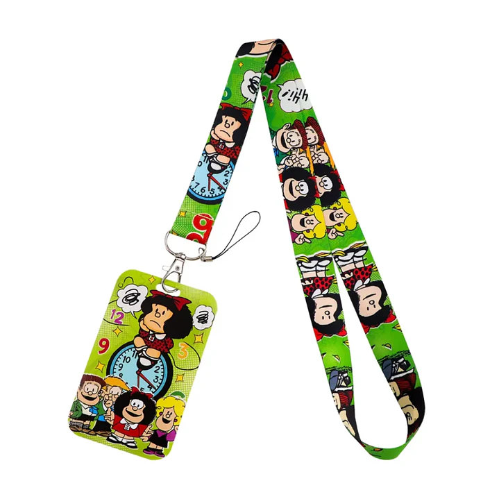 Portacredencial + Lanyard Mafalda 2