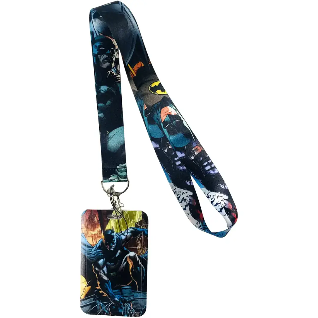 Portacredencial + Lanyard Superheroes Batman Dc 1