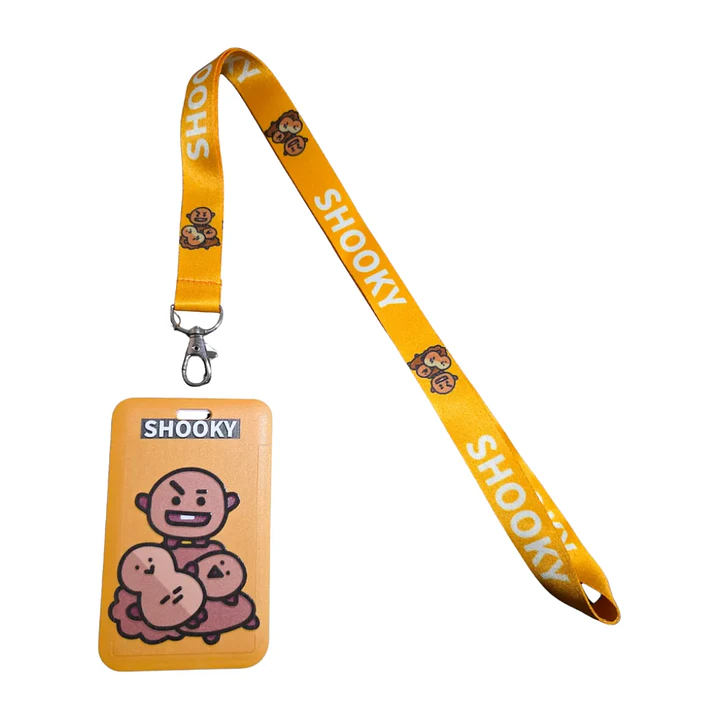 Portacredencial + Lanyard BTS BT21 Kpop Bangtan Boygroup 4