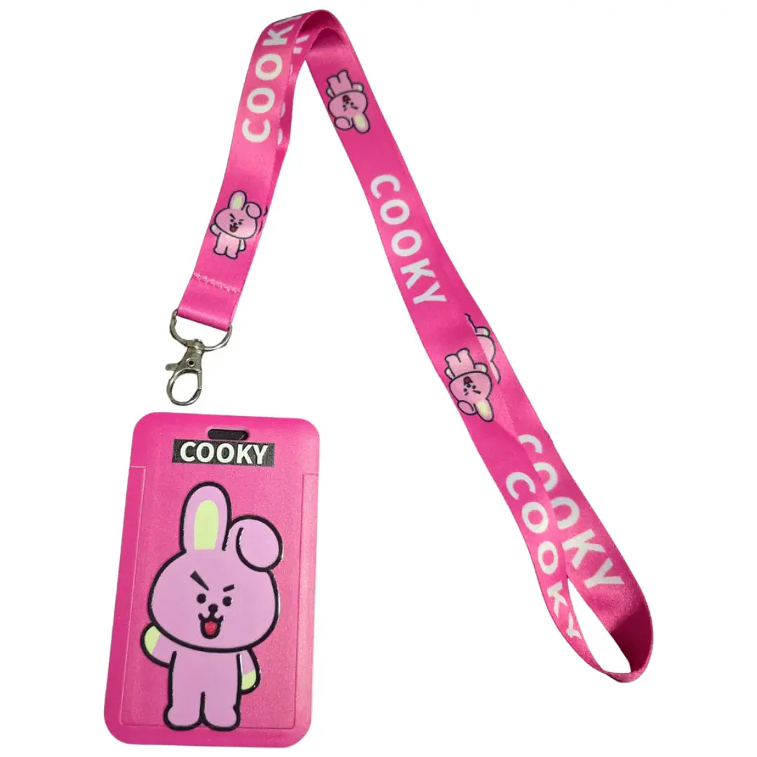Portacredencial + Lanyard BTS BT21 Kpop Bangtan Boygroup 7