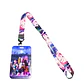 Portacredencial + Lanyard Huntrix Demon Hunters Kpop - Miniatura 2