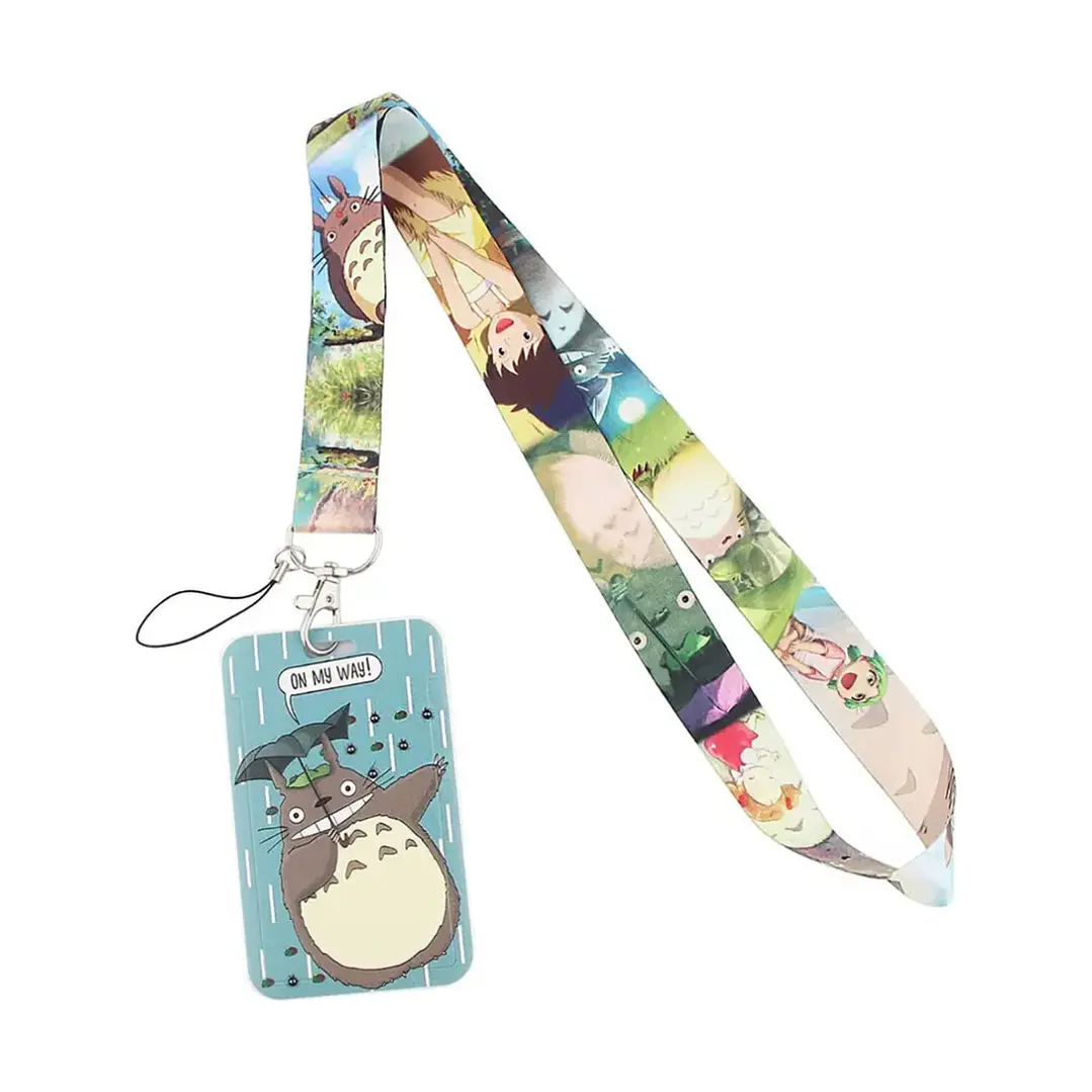 Portacredencial + Lanyard Mi Vecino Totoro Anime Studio Ghibli 1