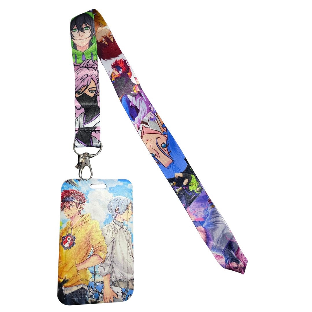 Portacredencial + Lanyard  Sk8 The Infinity Anime 1