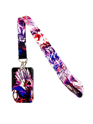 Portacredencial + Lanyard Gohan Personaje de Dragon Ball Anime