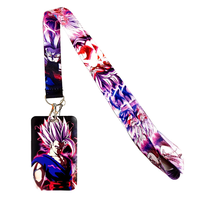 Portacredencial + Lanyard Gohan Personaje de Dragon Ball Anime 2