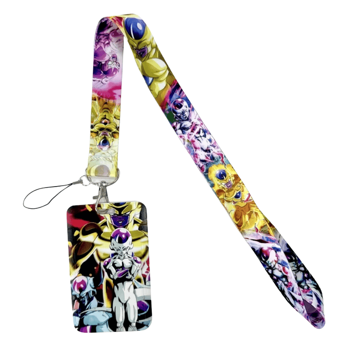 Portacredencial + Lanyard Freezer Personaje de Dragon Ball Anime 1