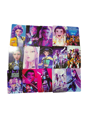 Set 55 Photocards / Lomo Card Huntrix Kpop Demon Hunters