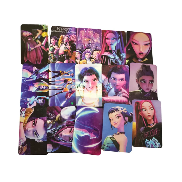 Set 55 Photocards / Lomo Card Huntrix Kpop Demon Hunters 3