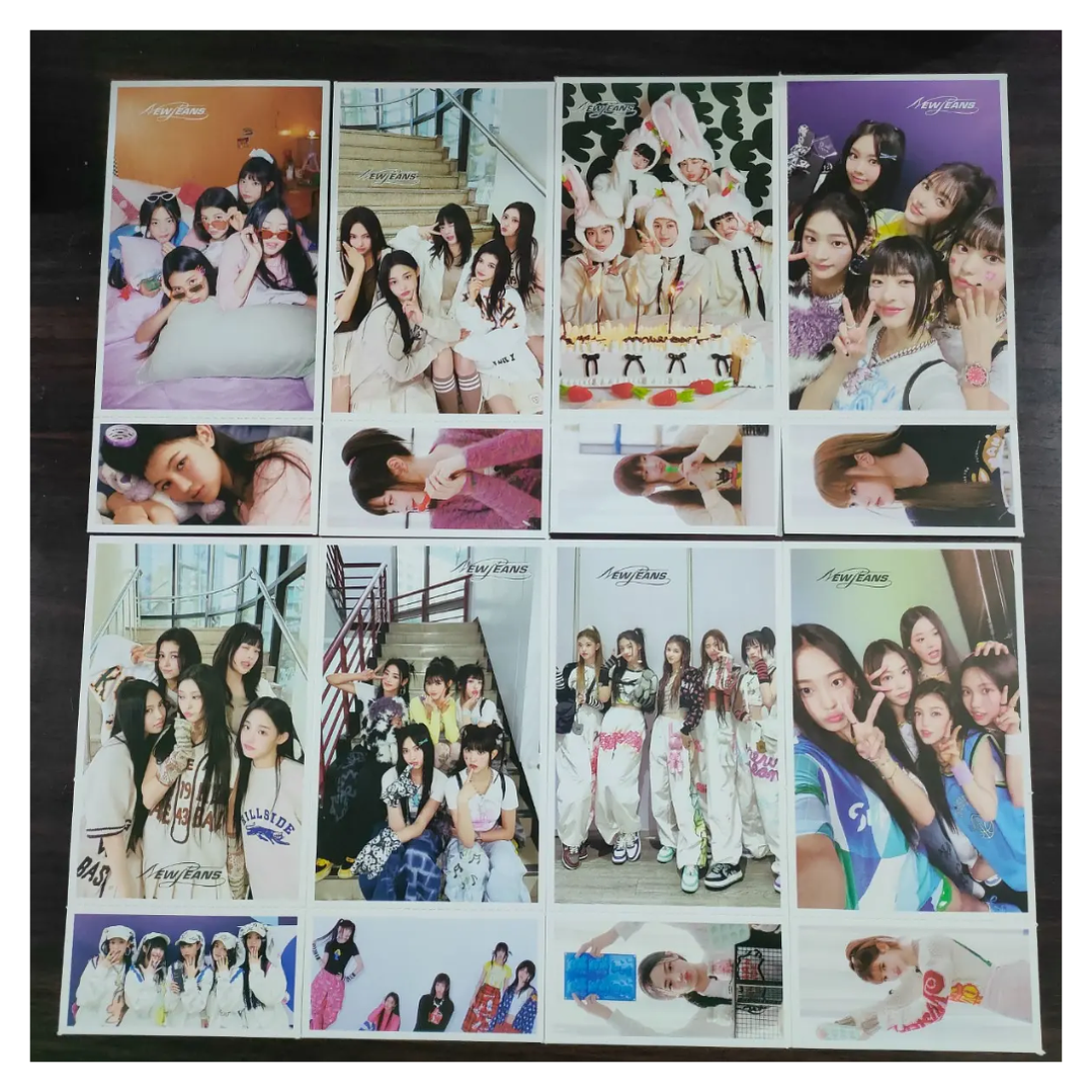 Set Caja De 30 Postales/Fotos Diseño New Jeans Kpop Girlgroup 2