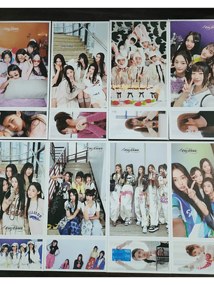 Set Caja De 30 Postales/Fotos Diseño New Jeans Kpop Girlgroup