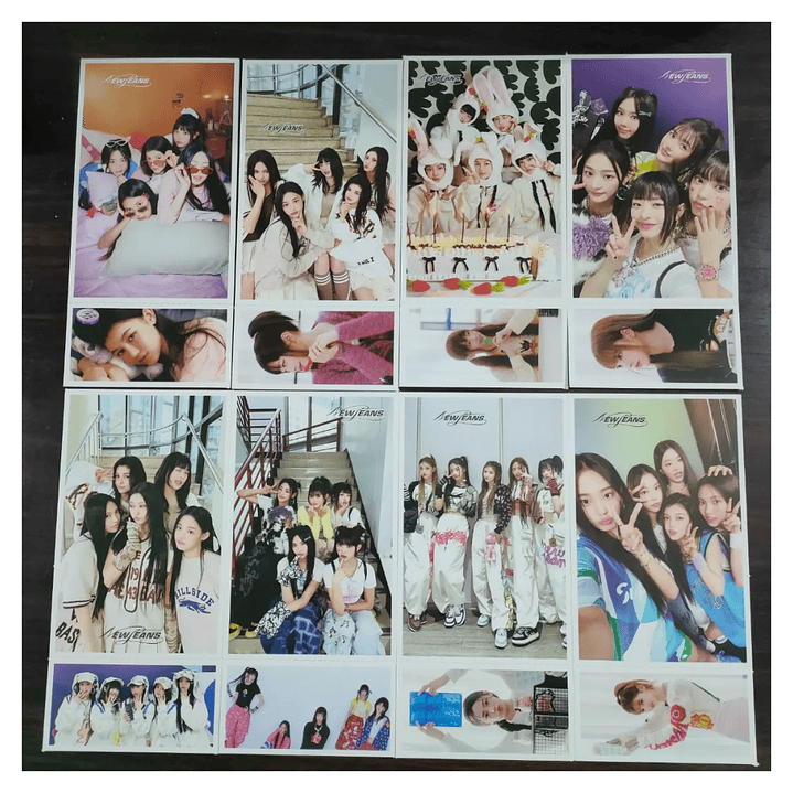 Set Caja De 30 Postales/Fotos Diseño New Jeans Kpop Girlgroup 2