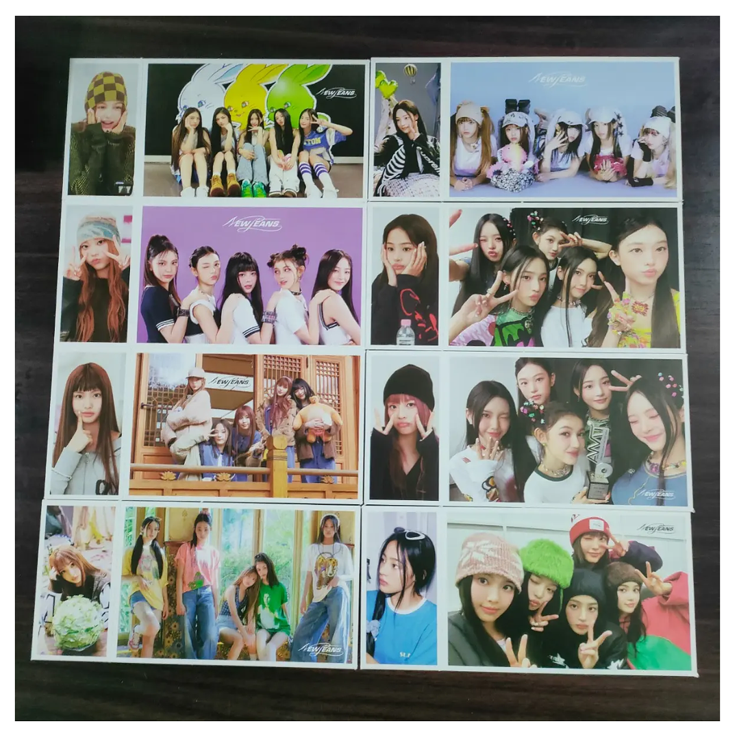 Set Caja De 30 Postales/Fotos Diseño New Jeans Kpop Girlgroup 4