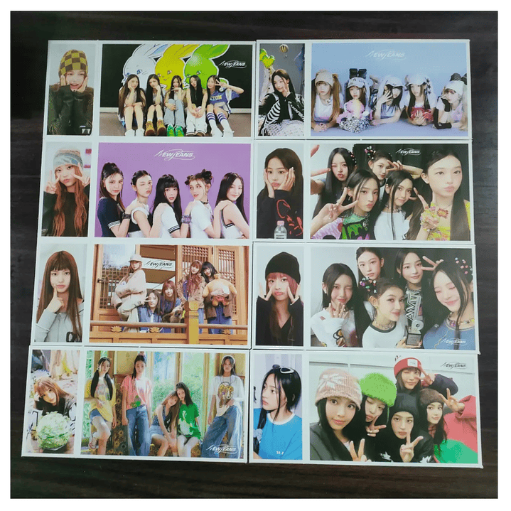 Set Caja De 30 Postales/Fotos Diseño New Jeans Kpop Girlgroup 4