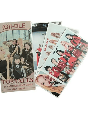 Set Caja De 30 Postales/Fotos Diseño (G)I-DLE Kpop Girlgroup
