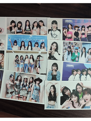 Set Caja De 30 Postales/Fotos Diseño Le Sserafim Kpop Girlgroup