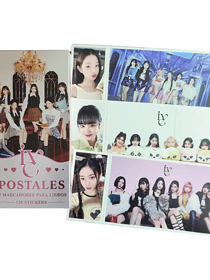 Set Caja De 30 Postales/Fotos Diseño IVE Kpop Girlgroup