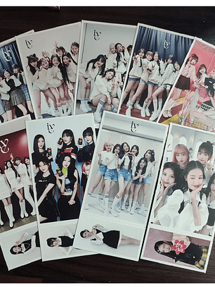 Set Caja De 30 Postales/Fotos Diseño IVE Kpop Girlgroup