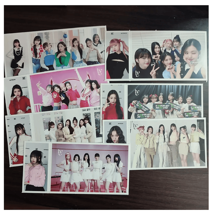 Set Caja De 30 Postales/Fotos Diseño IVE Kpop Girlgroup 3