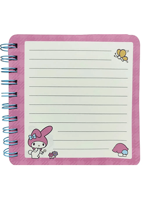 Libreta Importada Hello Kitty y AmigosOriginal 14*14cm Sanrio 