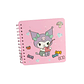 Planner Libreta Semanal Libreta Kuromi - Melody -  Kawaii 12x12cm - Miniatura 1