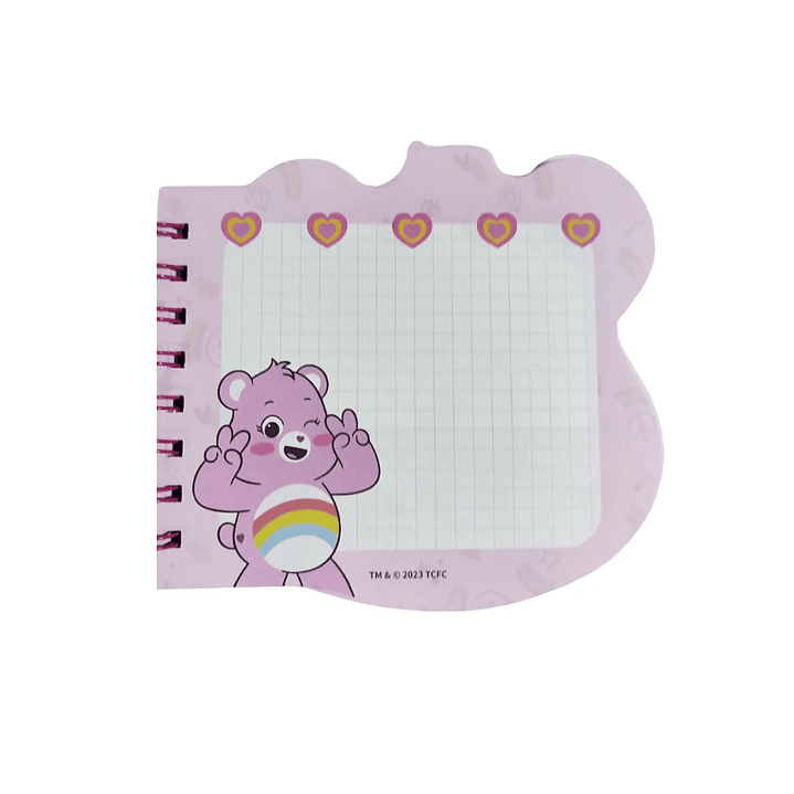 Libreta Anillada Ositos Cariñositos Care Bears 14x15cm 2