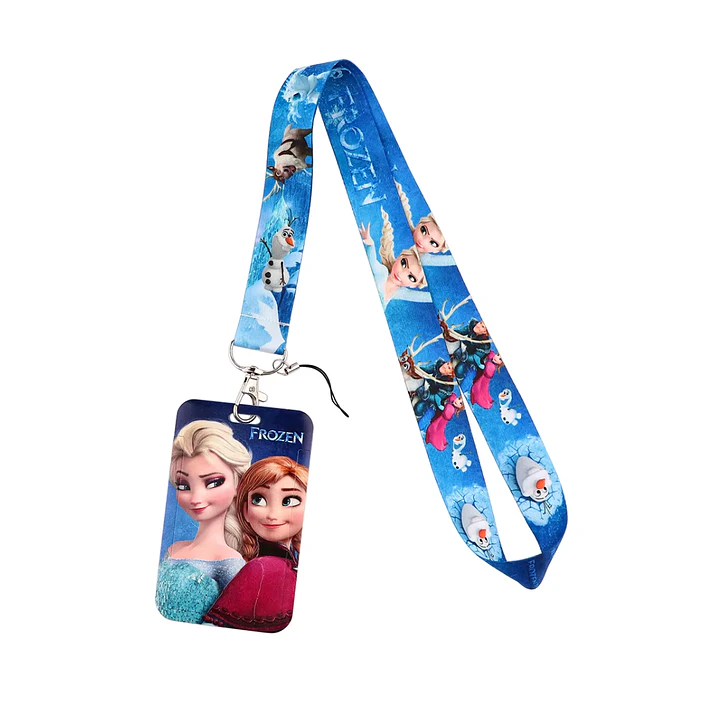 Portacredencial + Lanyard Frozen Película  1
