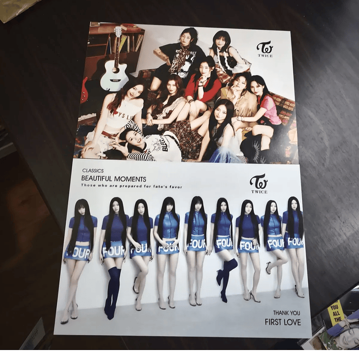 Set 8 Posters Kpop Twice Tamaño 25*35cm 3