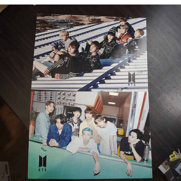 Set 8 Posters Kpop BTS Bangtan Boys Tamaño 25*35cm 4