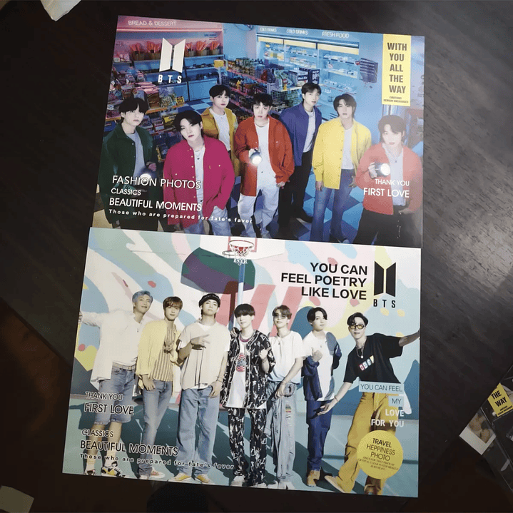 Set 8 Posters Kpop BTS Bangtan Boys Tamaño 25*35cm 5