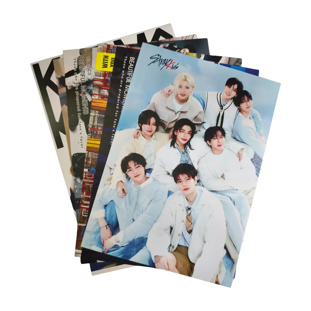 Set 8 Posters Kpop Stray Kids Tamaño 25*35cm 1