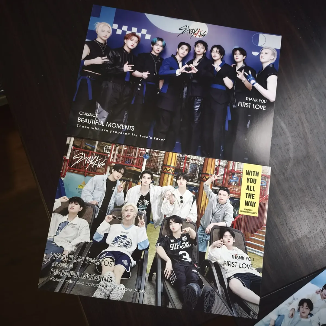Set 8 Posters Kpop Stray Kids Tamaño 25*35cm 4