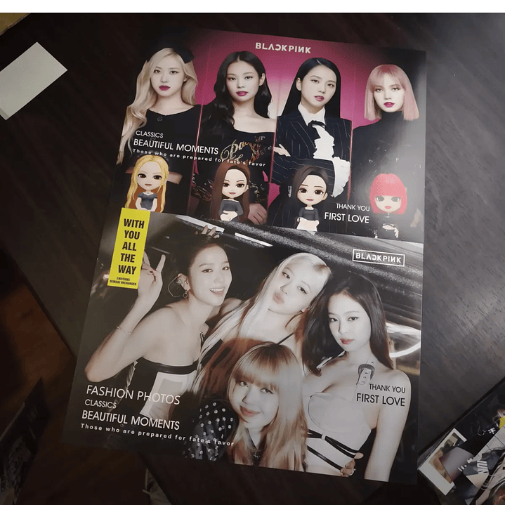 Set 8 Posters Kpop Blackpink Tamaño 25*35cm 3