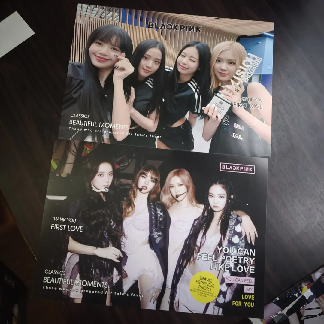 Set 8 Posters Kpop Blackpink Tamaño 25*35cm 4