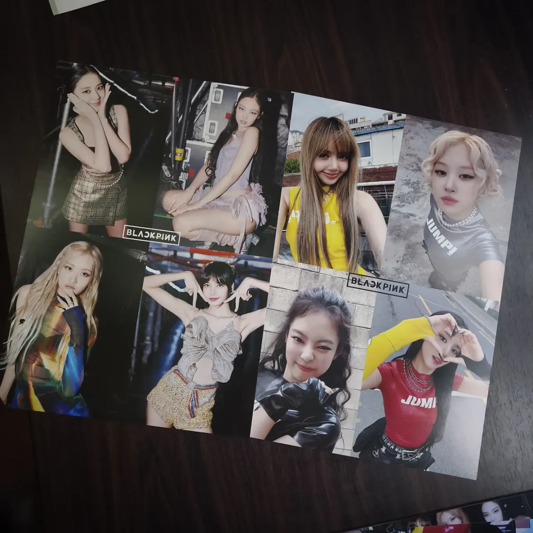 Set 8 Posters Kpop Blackpink Tamaño 25*35cm 5