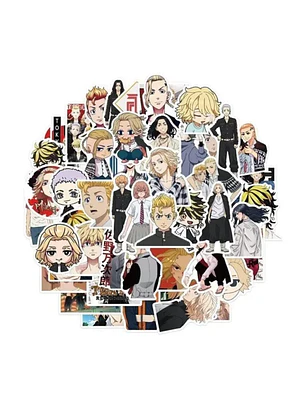 Set 50 Stickers Diseño Tokyo Revengers Anime
