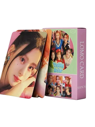Set 55 Photocards / Lomo Card Diseño Stay C - Teddy Bear Kpop