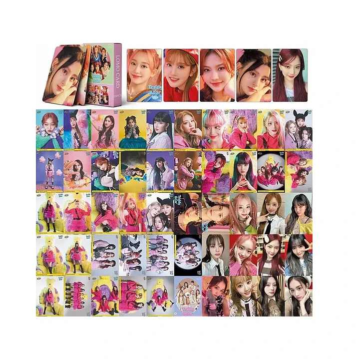Set 55 Photocards / Lomo Card Diseño Stay C - Teddy Bear Kpop 2