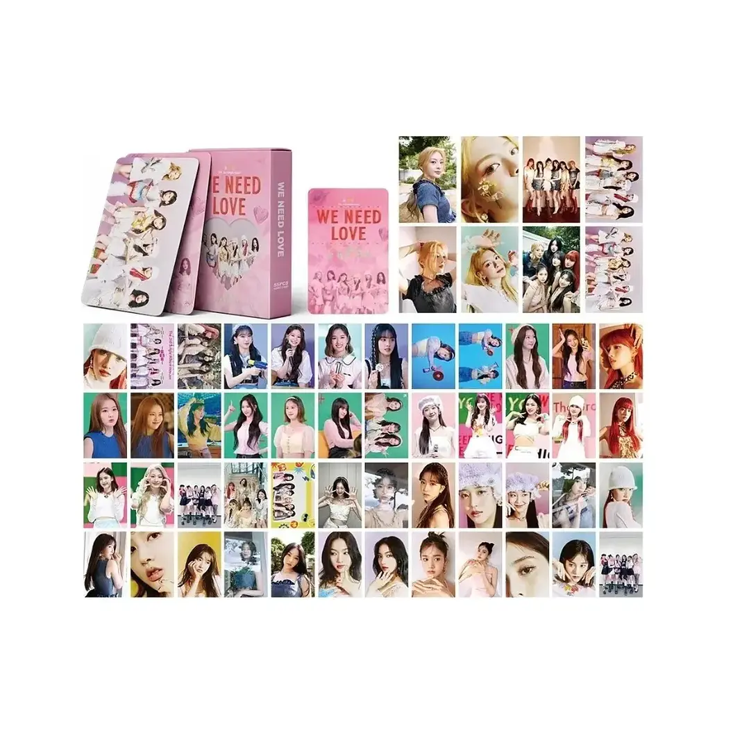 Set 55 Photocards / Lomo Card Diseño Stay C - Wee Need Love Kpop 2