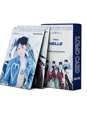 Set 55 Photocards / Lomo Card Diseño Treasure - Hello Kpop