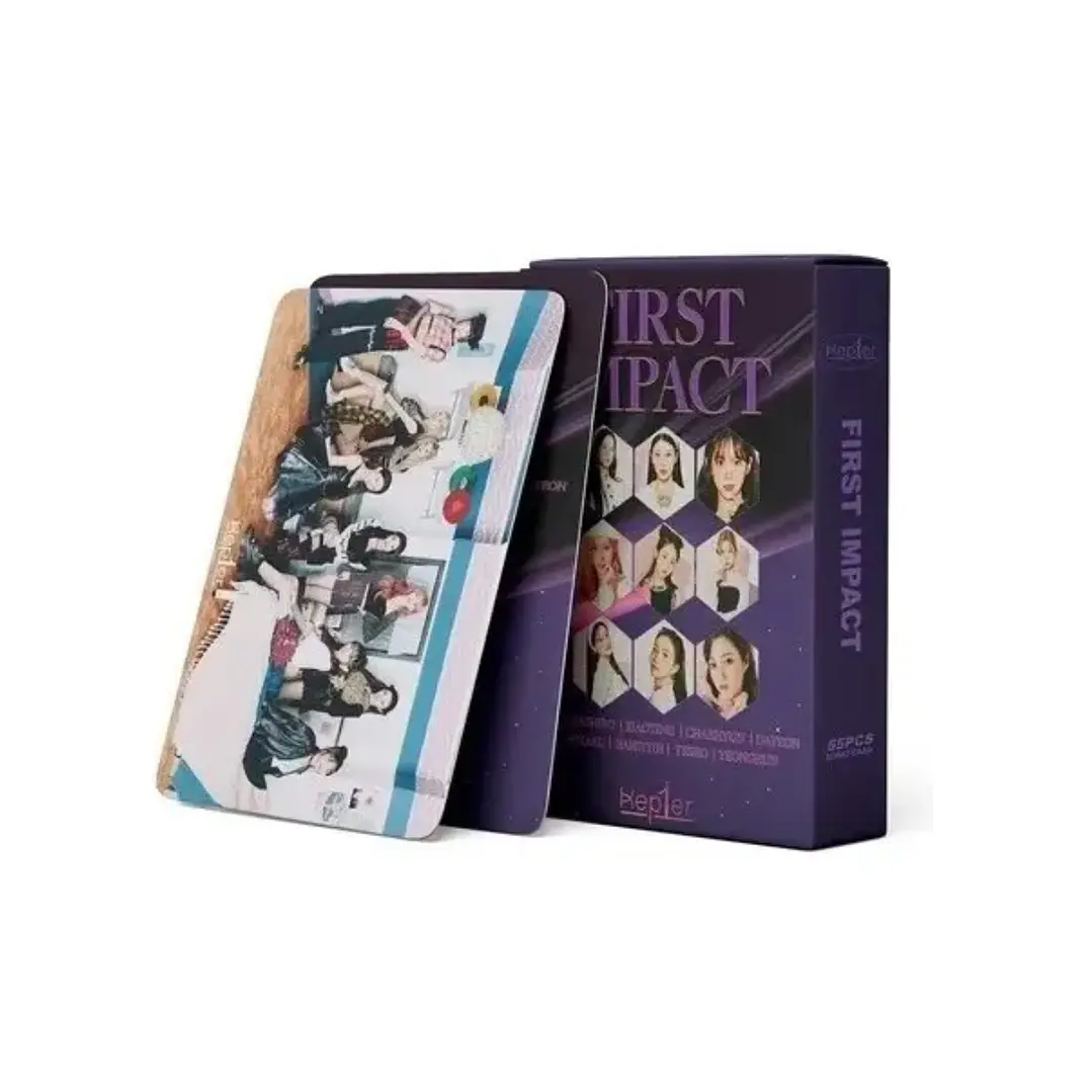Set 55 Photocards / Lomo Card Diseño Kep1er - First Impact Kpop 1
