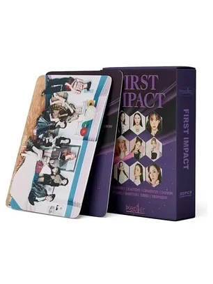 Set 55 Photocards / Lomo Card Diseño Kep1er - First Impact Kpop