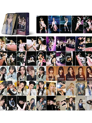 Set 55 Photocards / Lomo Card Diseño Le Sserafim - Perfect Night Kpop