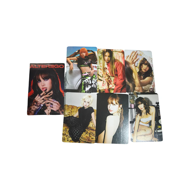 Set 55 Photocards / Lomo Card Diseño Lisa Blackpink Kpop 1