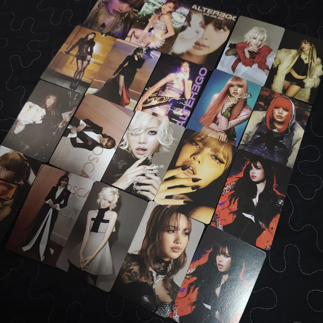 Set 55 Photocards / Lomo Card Diseño Lisa Blackpink Kpop 2