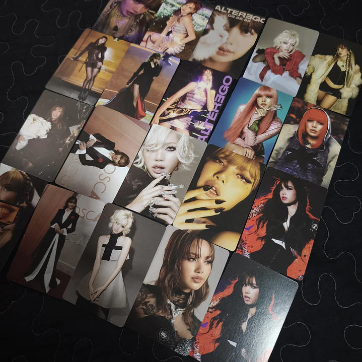 Set 55 Photocards / Lomo Card Diseño Lisa Blackpink Kpop 2